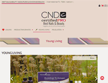 Tablet Screenshot of bestnails.nl